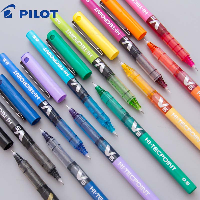 Pilot Pen V5 - Japońskie długopisy żelowe HI-TECPOINT BX-V5 z