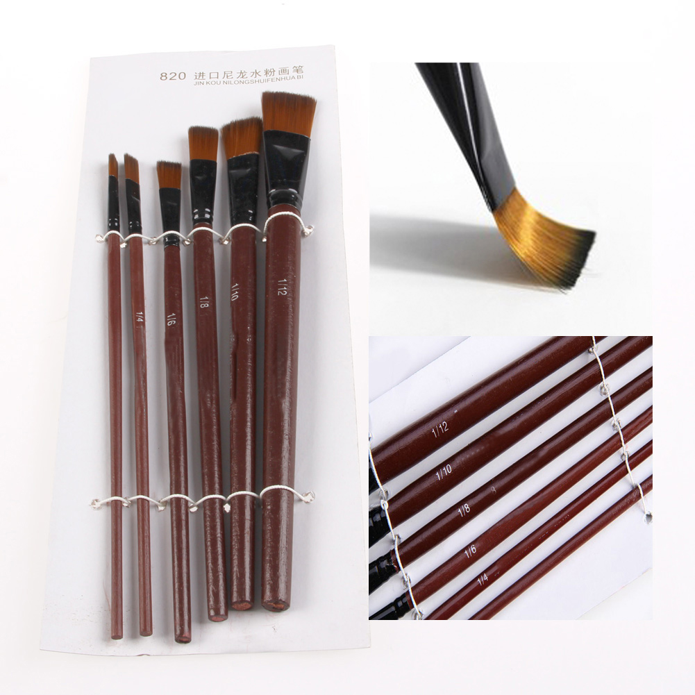 6 sztuk nylonowe akrylowe farb – Gouache Paint Set recenzja i cena