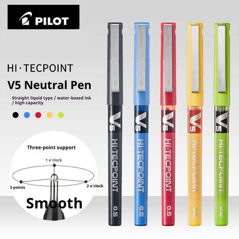 Japońskie długopisy żelowe HI- – Pilot Pen V5 recenzja i cena