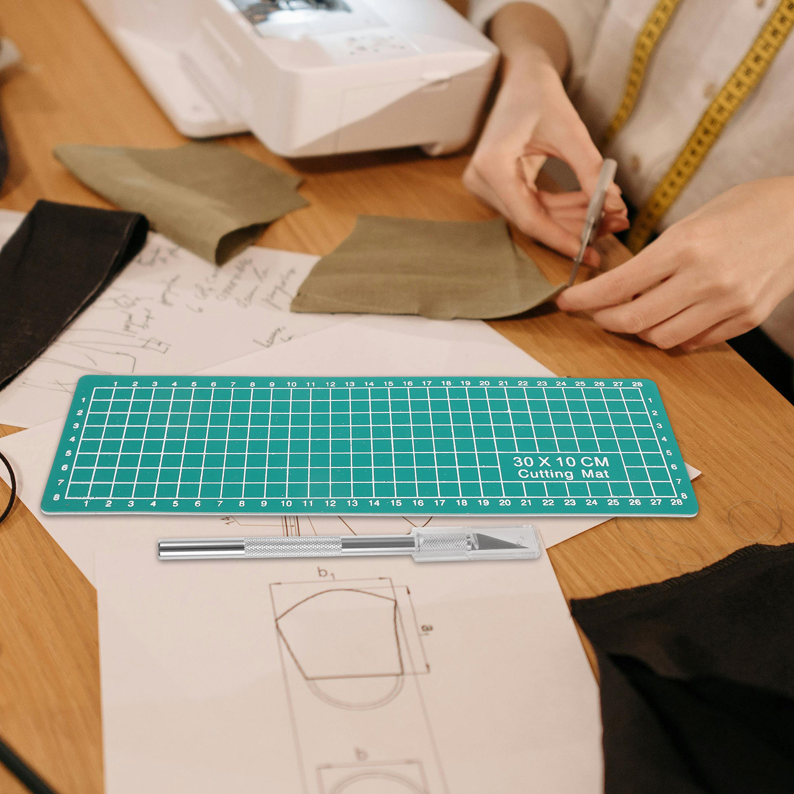 1 zestaw wytrzymałej maty do g – Art Craft With Paper recenzja i cena
